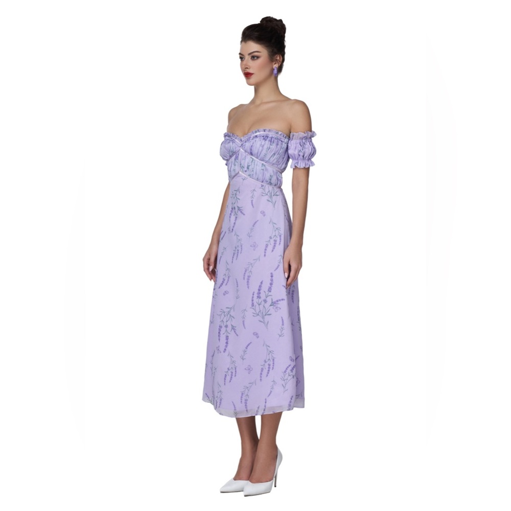 NWT Adeirlina Miss Wisteria Midi Dress size medium